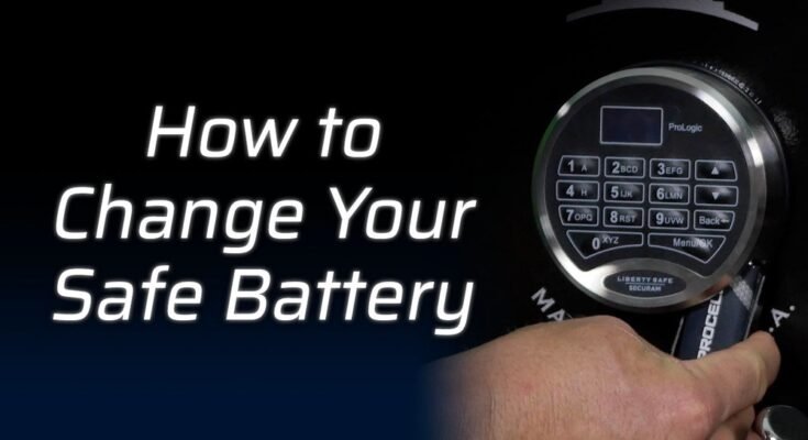 How to Change Batteries in a Rifle Safe?