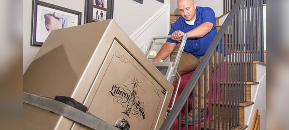 How to Move a Large Rifle Safe Upstairs?