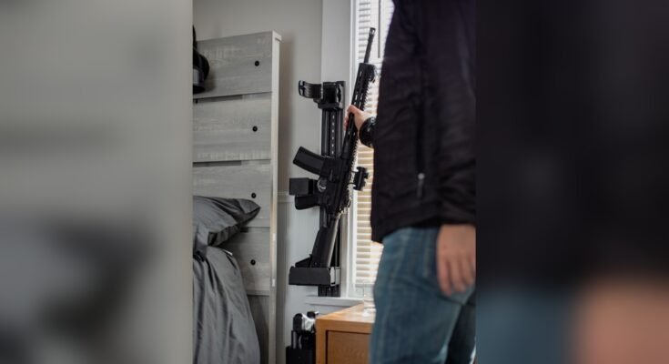 What is a Wall-Mounted Rifle Safe?