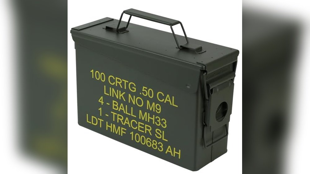 Ammo Storage With Desiccant Chambers