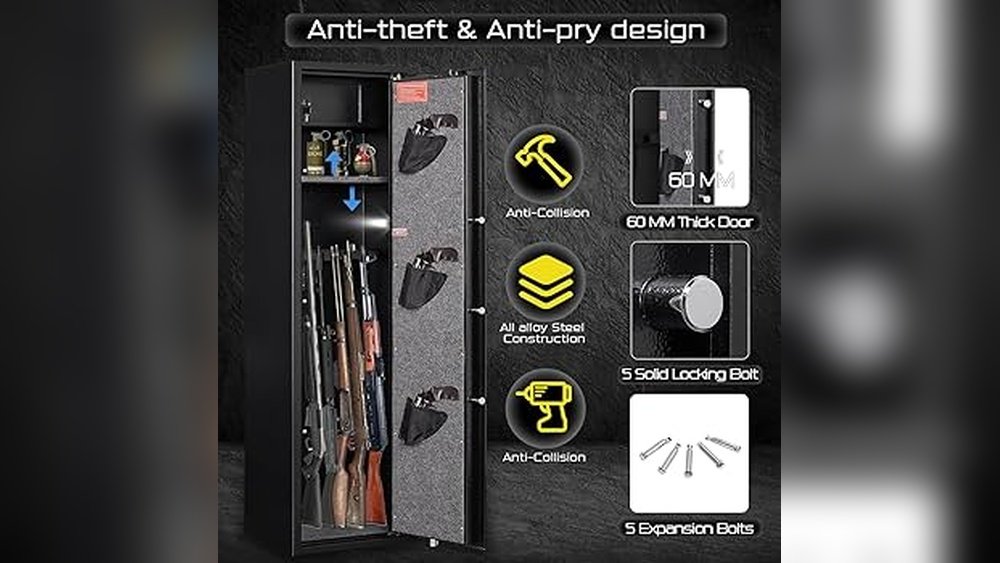 Can Vibration Sensors Detect Prying Attempts on Rifle Safes?