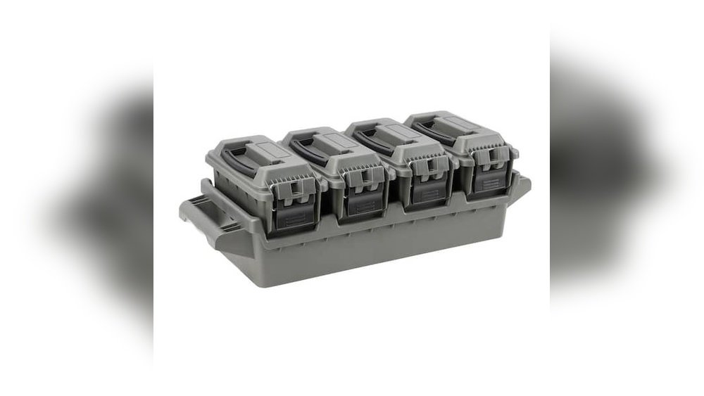 Stackable Ammo Boxes for Home Storage