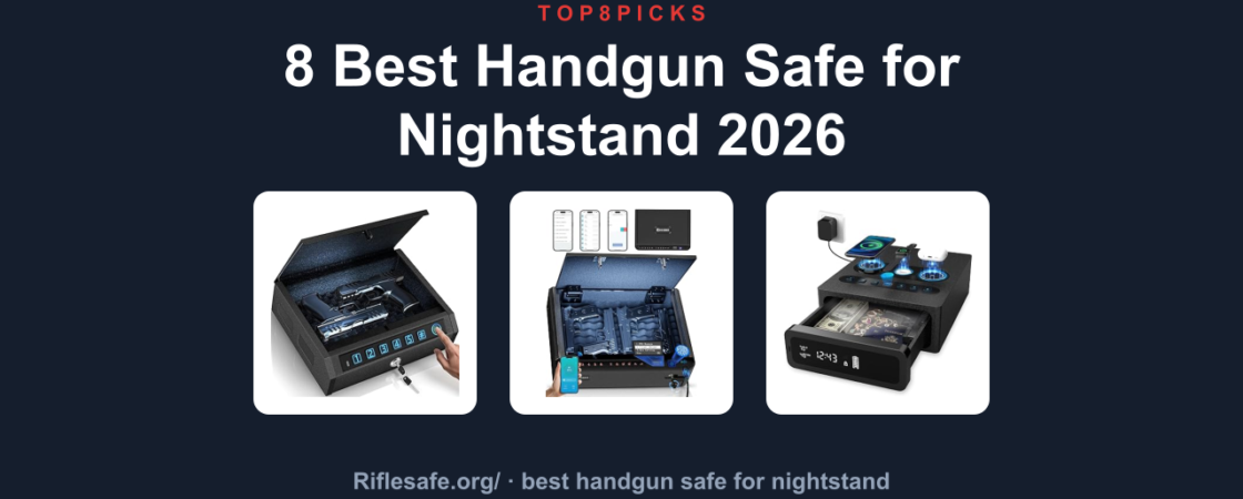 8 Best Handgun Safe for Nightstand 2026