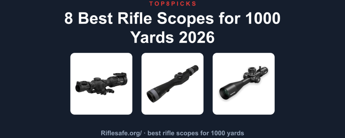 8 Best Rifle Scopes for 1000 Yards 2026