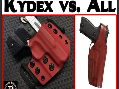 Nylon vs. Kydex vs. Leather: Making the Right Holster Choice