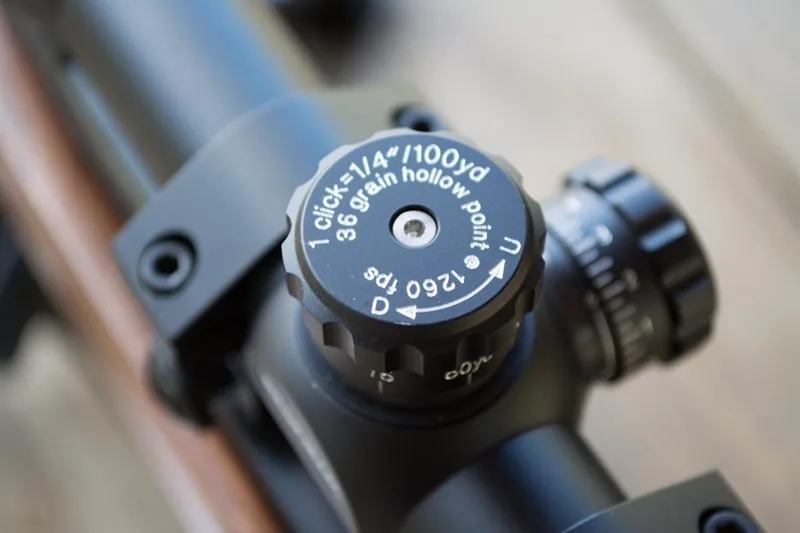 30mm scope tube turret adjustment