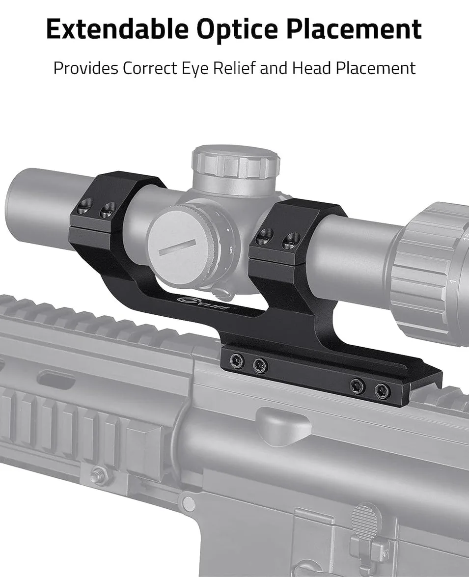 Cantilever scope mount
