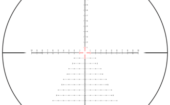 Christmas tree reticle