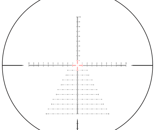 Christmas tree reticle