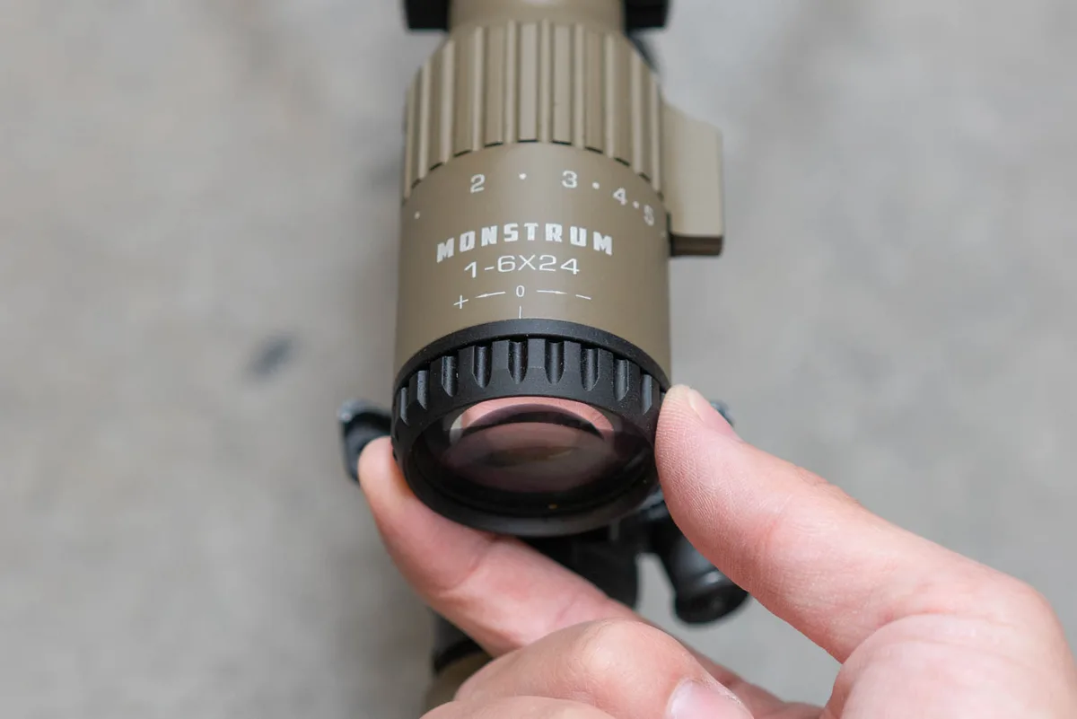 diopter adjustment