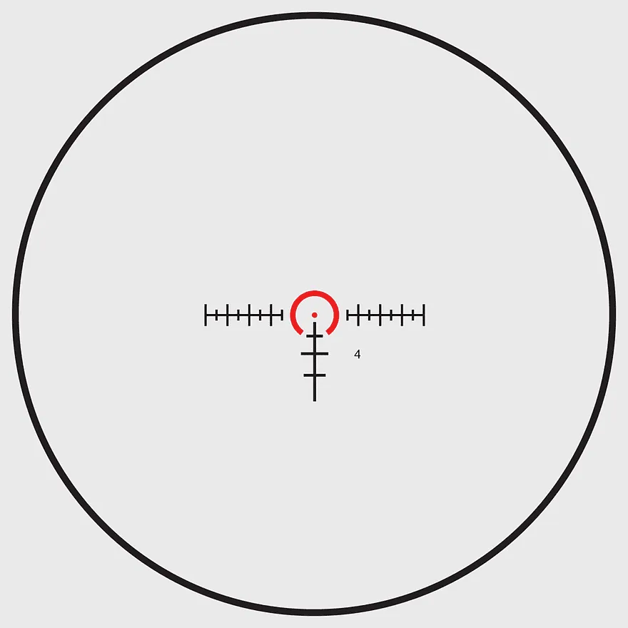 first focal plane reticle
