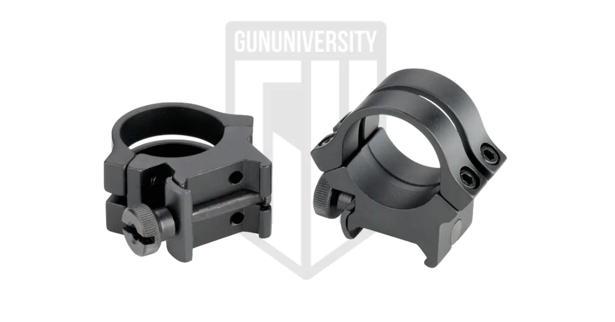 How do I choose rifle scope rings?