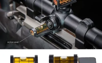 How do I level a rifle scope?