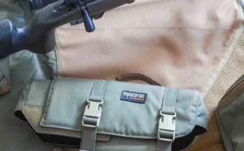How do I protect my rifle scope during transport?