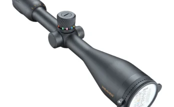 How does a rifle scope work?
