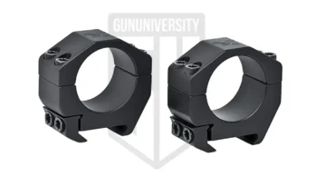 How high should rifle scope rings be?