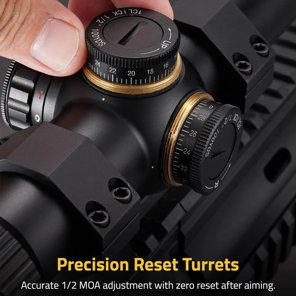 LPVO scope on AR-15
