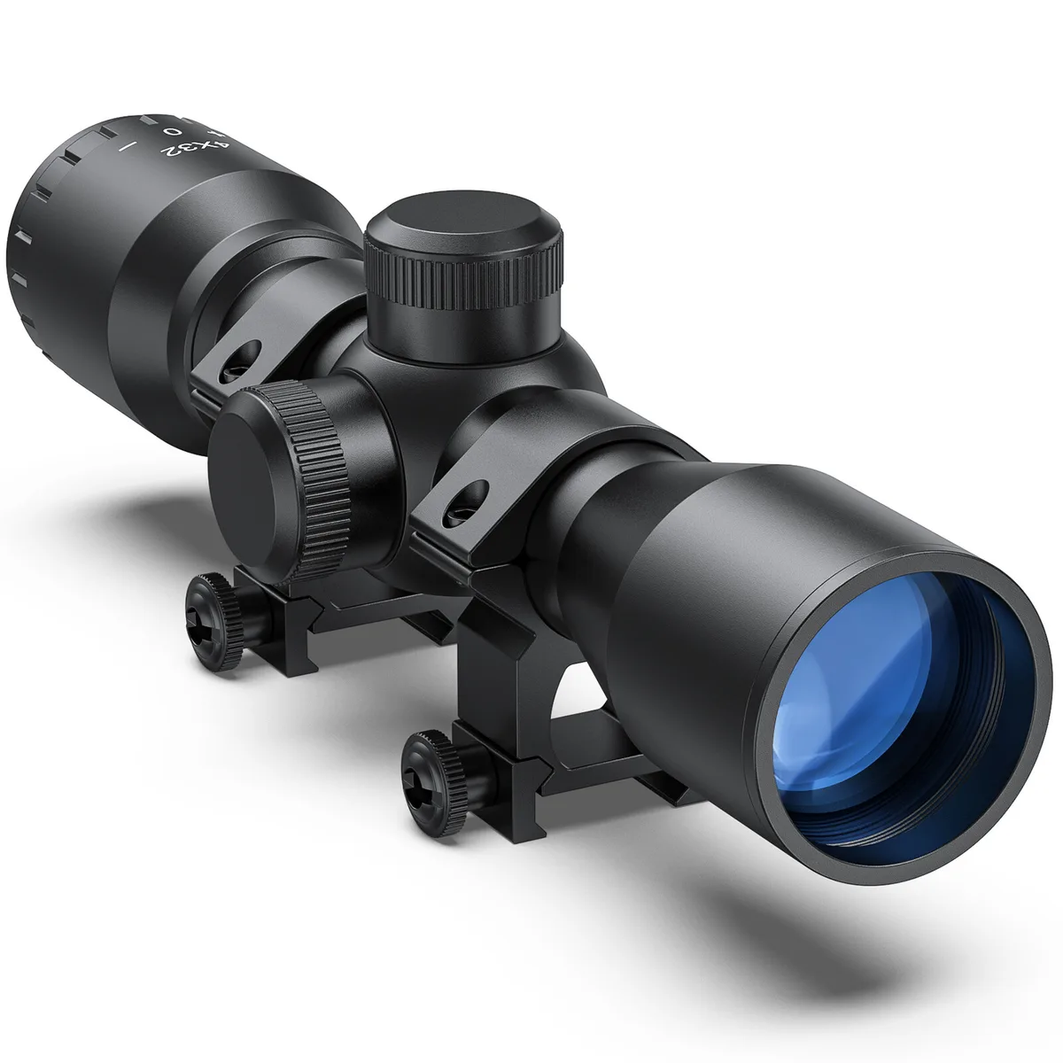 mil-dot reticle dot spacing