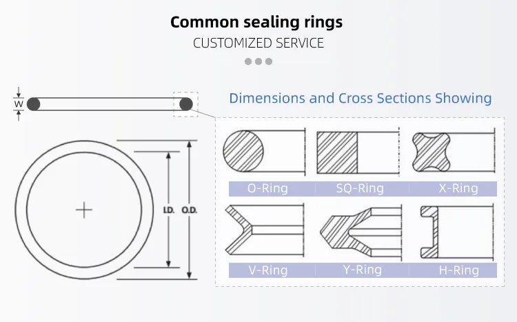 O-ring seals and nitrogen purging