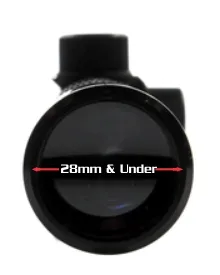 rifle scope objective lens diameter