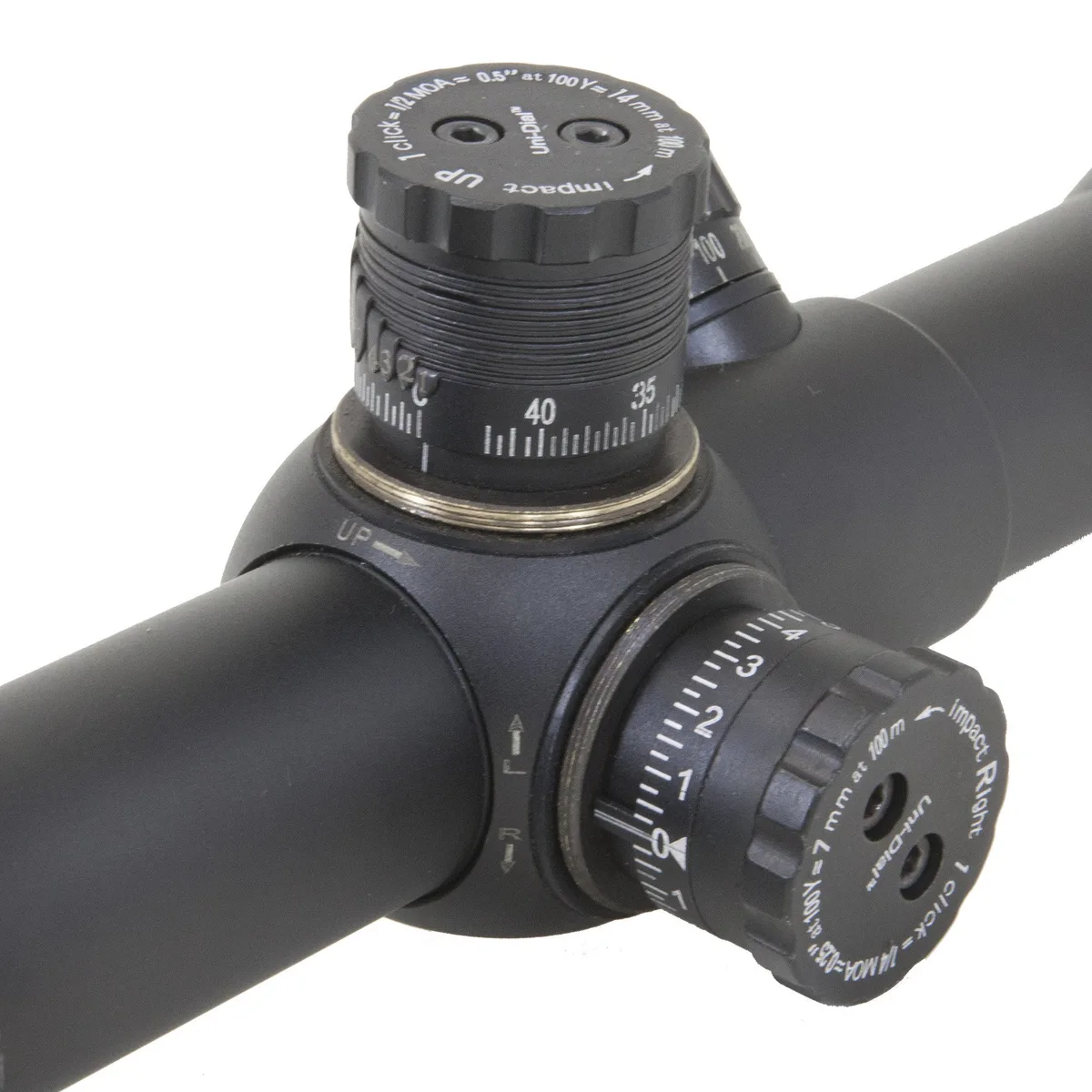 Rifle scope turret