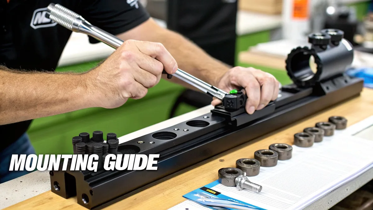 Scope ring mounting
