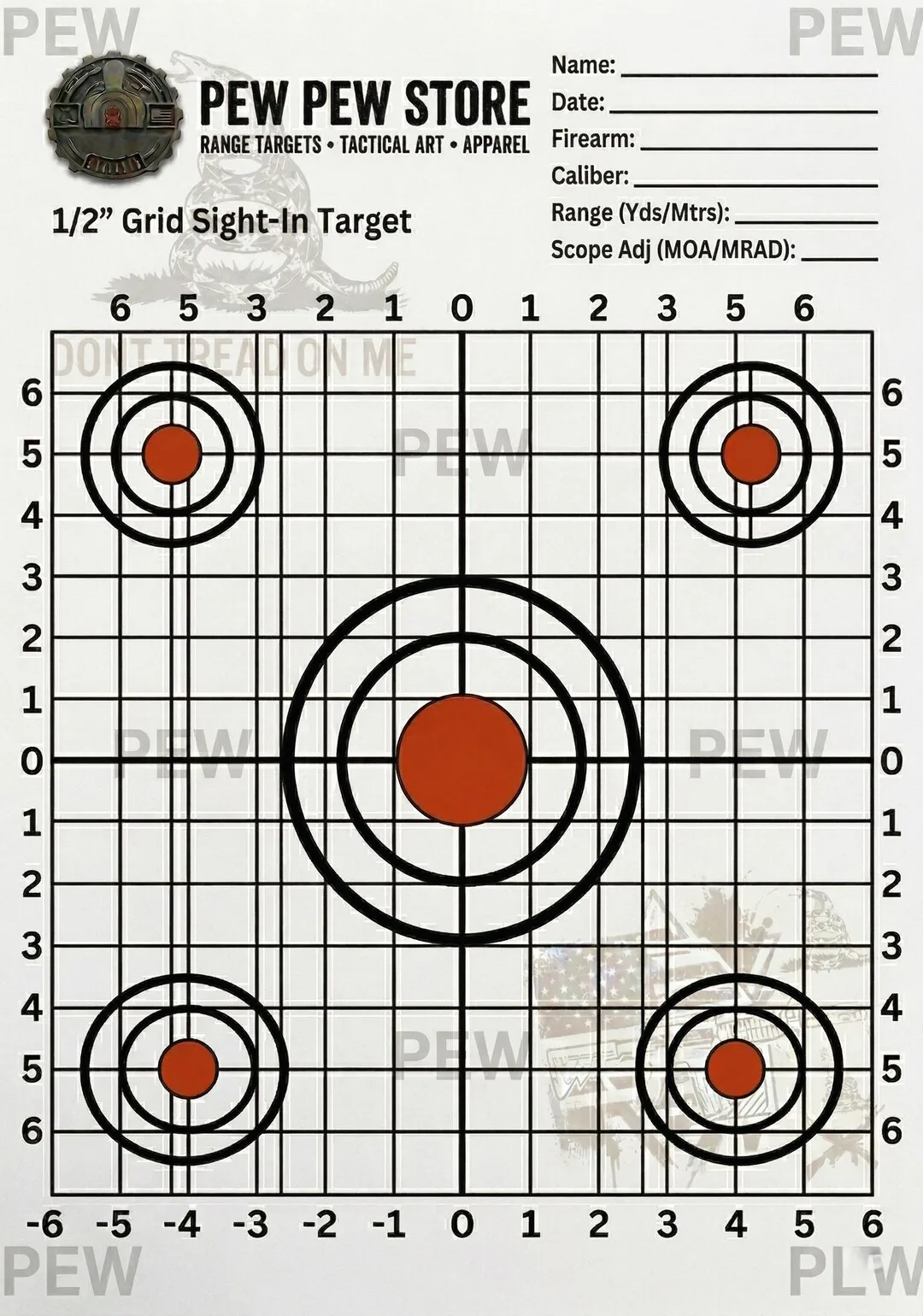 scope zeroing