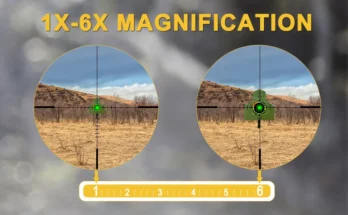 What does 4-12x40 mean on a rifle scope?