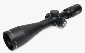 What is a second focal plane rifle scope?