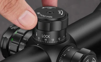 What is adjustable parallax on a rifle scope?
