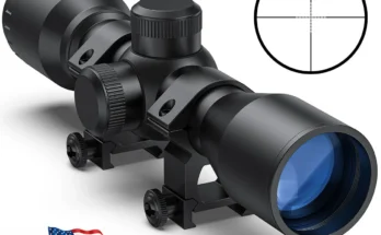 What should I look for in a rifle scope?