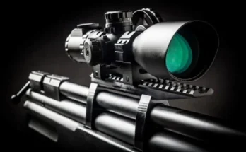 Why is my rifle scope blurry at low magnification?
